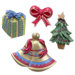 Noel Resin Holiday Shower Curtain Hook (Set of 12)