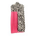 Hot Pink Zebra Diaper Stacker