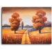 Hand Painted "Off-Roading in Fall" Oil Canvas Art