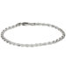 Sterling Essentials Sterling Silver Diamond-Cut Rope Bracelet