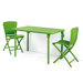 Zic Zac Spring Set in Lime