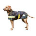 Orican Dog Blanket Jacket in Black and Gold