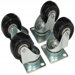 4-Piece Caster Kit for 4 Post Rack