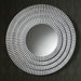 Desert Round Wooden Wall Mirror