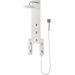 Retrofit Shower Panel with Six Body Jets and Hand Shower