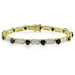 Heart Cut Sapphire Link Bracelet