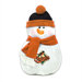 MLB Holiday Snowman Pillow