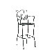 Aurora Stationary Bar Stool - Arm