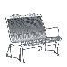 Briarwood High Back Gliding Loveseat