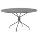 Deluxe Mesh Top Round Umbrella Dining Table