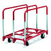 Panel Mover 8" Quiet Poly Casters, All Swivel, 3 Standard Uprights