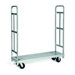 Narrow Tall End Truck, Phenolic Casters, All Swivel, 2 Uprights