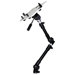 Car Holder for iPad 3-Way Tripod Head Dual Arm Adjustable in White Tray