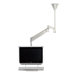 Long Reach LCD Ceiling Mount with Front Keyboard Holder