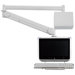Long Reach LCD Monitor Arm with Wall Box / Monitor Back Cable Cover