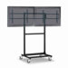 Adjustable Ergonomic Mobile Dual TV Cart for 32" - 46"