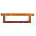 Spa Teak Wall Shelf with Hooks