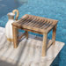 Teak Backless Bench