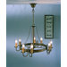 Rustik Medieval 120V Eight Light Chandelier