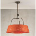 Contemporary Triplex 3 Light Drum Pendant