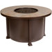 Casual Fireside Santorini Fire Pit with Mocha Tile