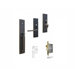 2.5" Manchester Keyed Entry Mortise Handleset