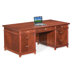 Cambridge Executive Desk with Built-In Center Drawe