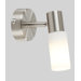 Curtis 1 Light Wall Spotlight in Nickel Matte
