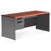 Mesa Series Secretarial Panel End Computer Desk