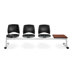 Stars and Moon Four Chair Beam with Table