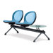 Net Beam Two Chair Beam Seating with Table
