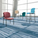 Anti-bacterial / Anti-microbial Vinyl Armless Stacking Chair