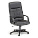 High-Back Leatherette Executive Chair with Arms
