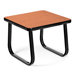 End Table with Sled Base