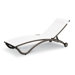 Pompano Sling Chaise Lounge with Cushion