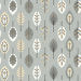 Bistro 750 Retro Leaves Prepasted Wallpaper
