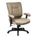 Deluxe Mid-Back Leather Executive Chair