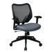 Space Seating VeraFlex Seat and Dark AirGrid Managerial Chair