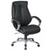Work Smart High-Back Executive Padded Chair with Arms 