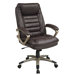 25" Back Leather Executive Chair