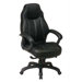 High Black Leather Deluxe Oversized Executive Chair