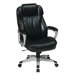 Eco Leather Executive Office Chair with Padded Arms