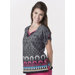 Y-Inset Pleat Top