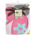 Just Born Jumbo 3D Valboa Applique Pink Ladybug Blanket