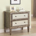 2 Drawer Mirrored Console