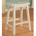 Color Story 24" Pure White Counter Stool