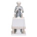 Porcelain Shabbat Candle Lighting Figurine