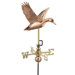Flying Duck Weathervane with Garden Pole