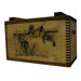 Standard Storage Box With Barnyard Buck Print