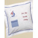 Sailboat and Seagull Tooth Fairy Pillow Cover with Tooth Pocket